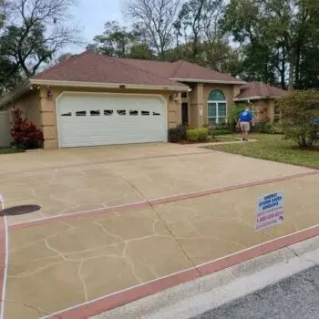 Concrete driveway residential installation repair