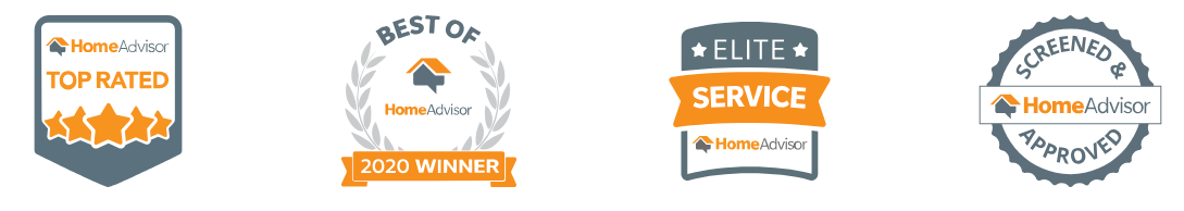 Top rated service award badges